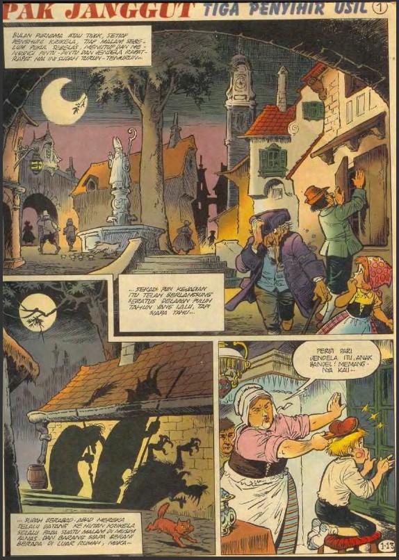 Pak Janggut - Tiga Penyihir Usil