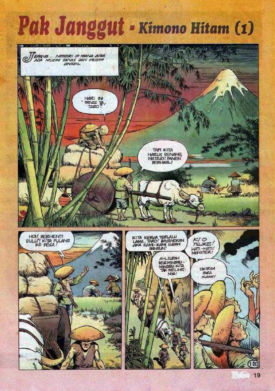 Pak Janggut - Kimono Hitam (1)