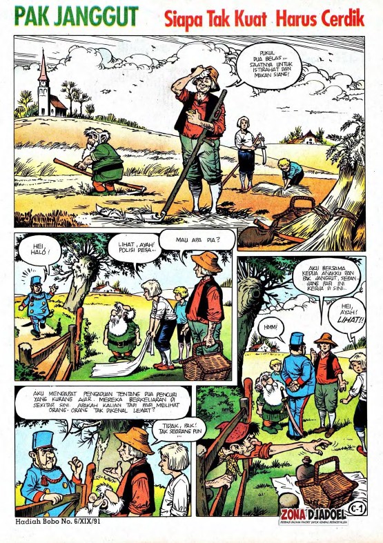 Pak Janggut - Siapa Tak Kuat Harus Cerdik