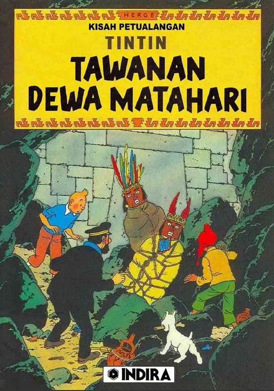 Tintin - Tawanan Dewa Matahari