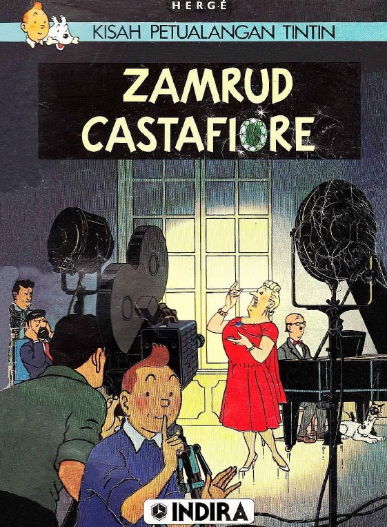 Tintin Zamrud Castafiore